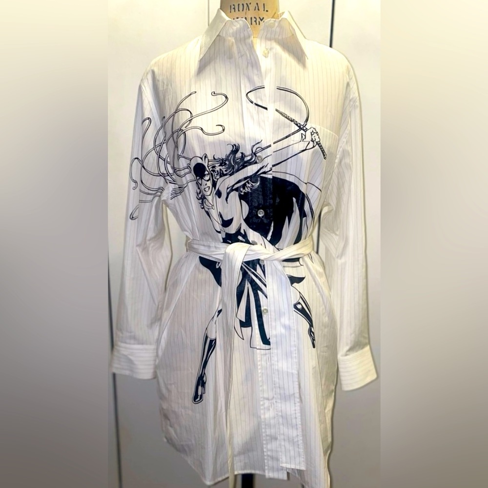 LANVIN Catwomen white
Shirt Dress size L
